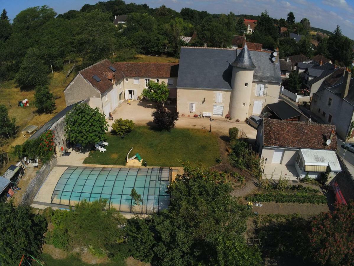 Bed and Breakfast Manoir Le Bout Du Pont Huisseau-sur-Cosson Exterior foto